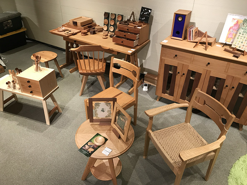 木の家具40人展　無事に終了しました