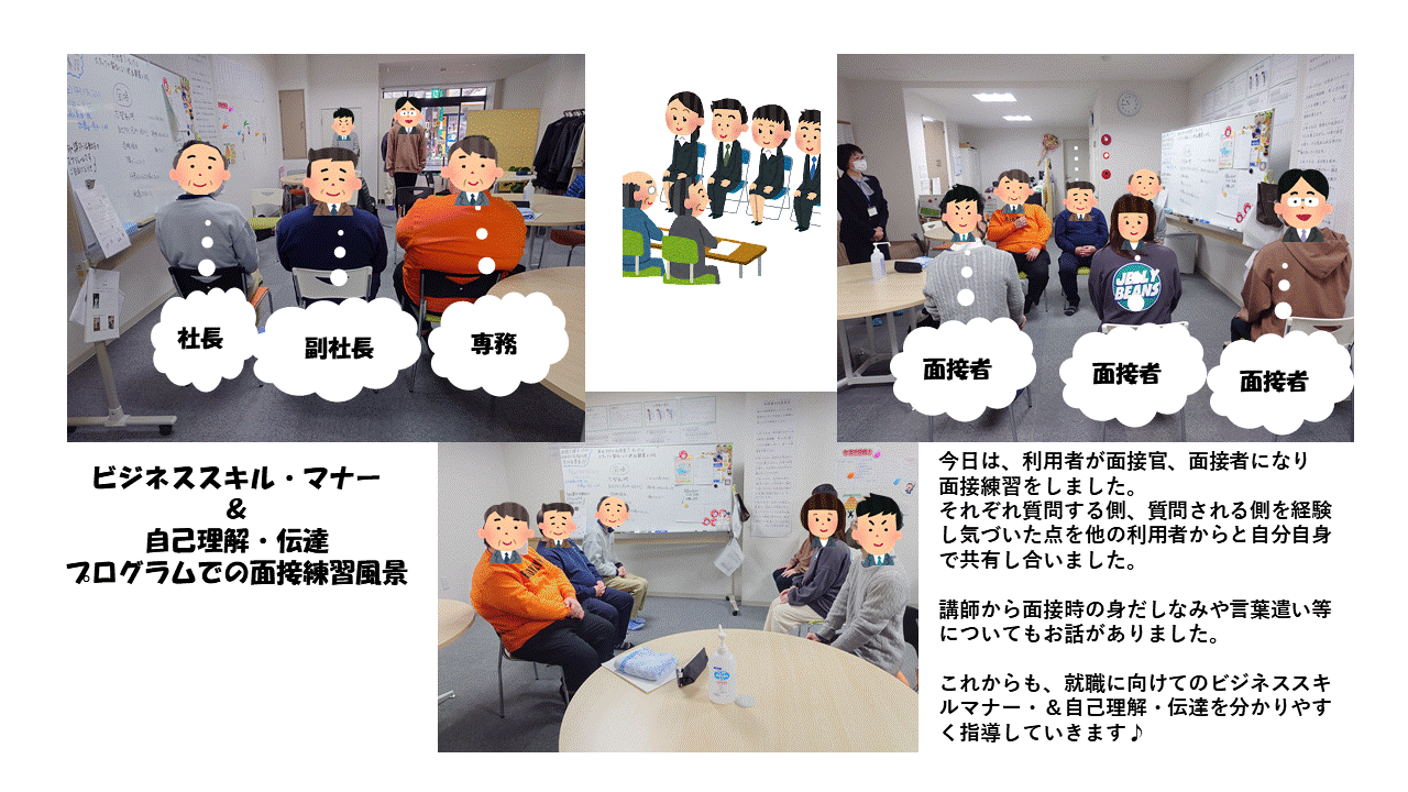面接練習