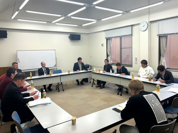 滋賀県理容野球連盟代表者会議の開催