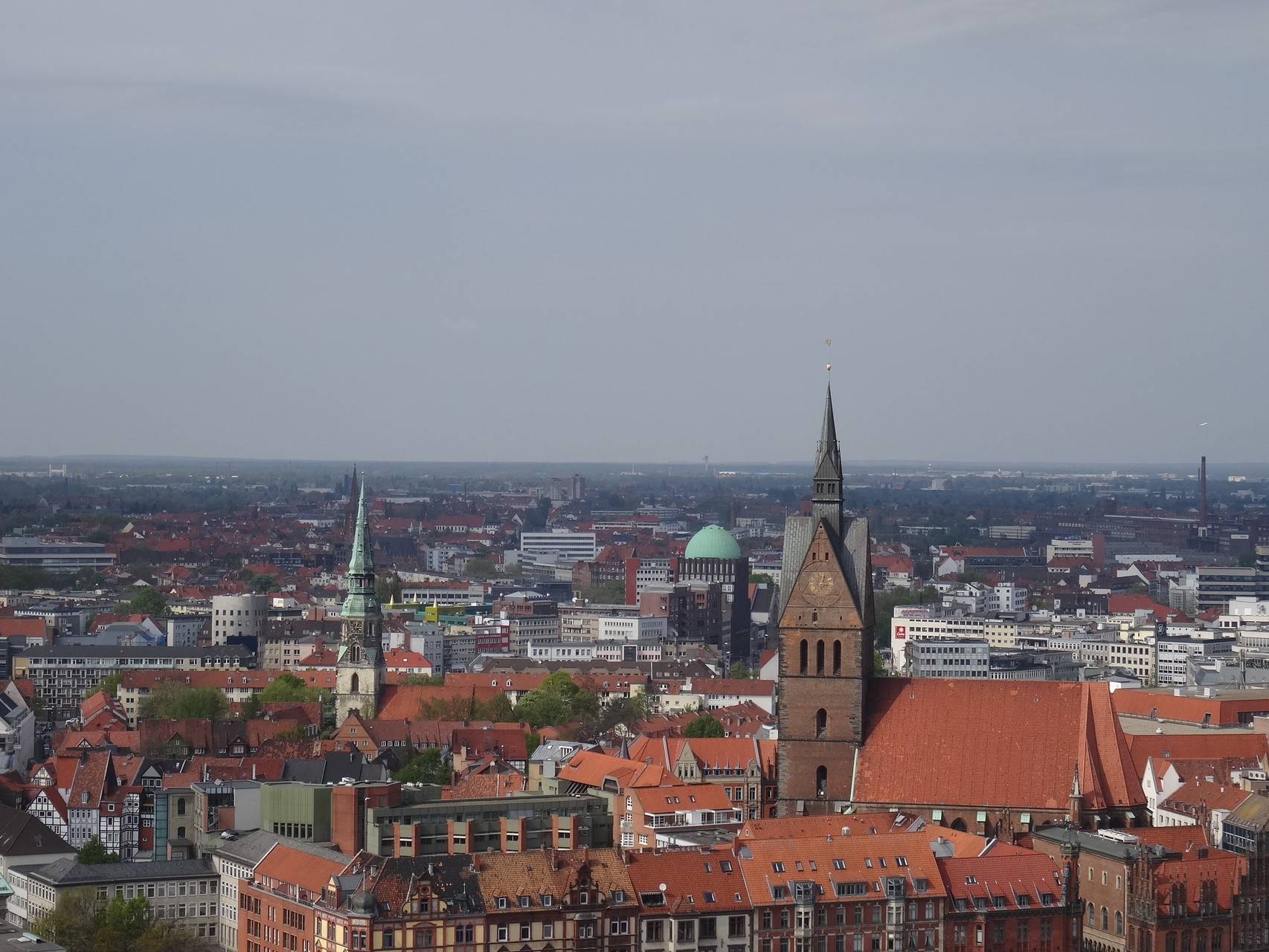 Ausblick über Hannover