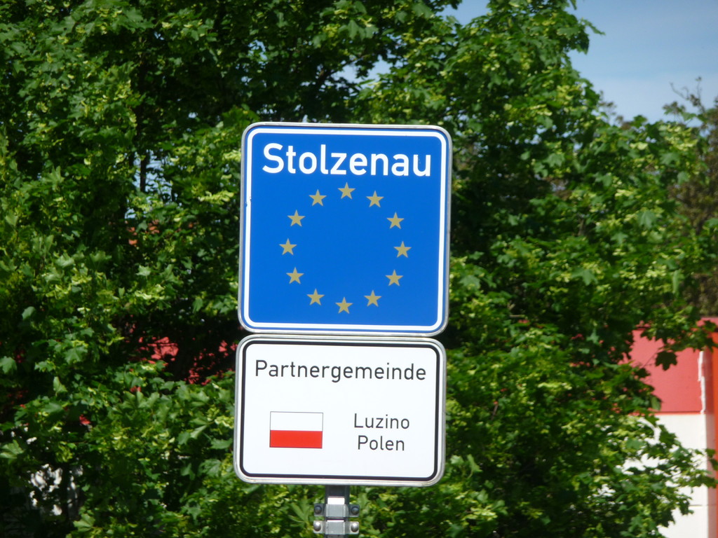 de nieuwe partnerstad van stolzenau - Luzino in polen