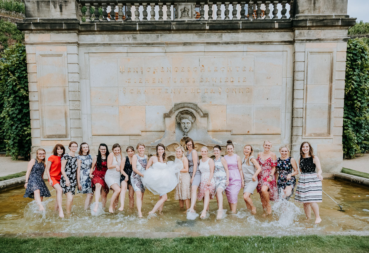 Gruppenbild Schloss Wackerbarth