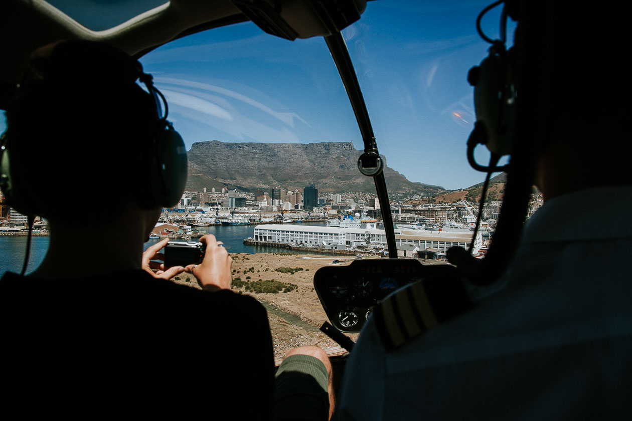 Helikopterflug Kapstadt