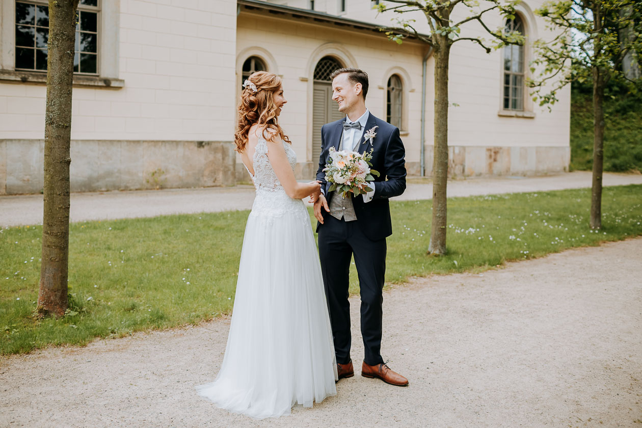 First Look Hochzeit