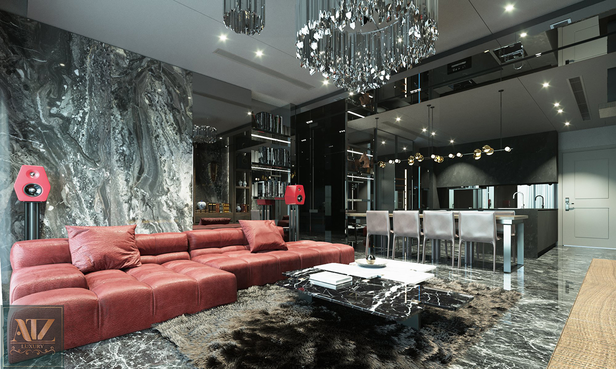 Chi phí thiế kế nội thất chung cư 70m2