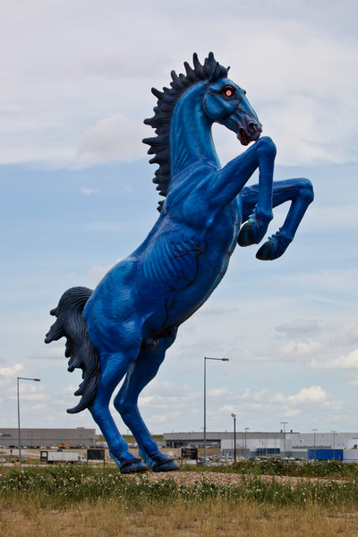 Blucifer - Denver's Demon Horse - hideawayhistory
