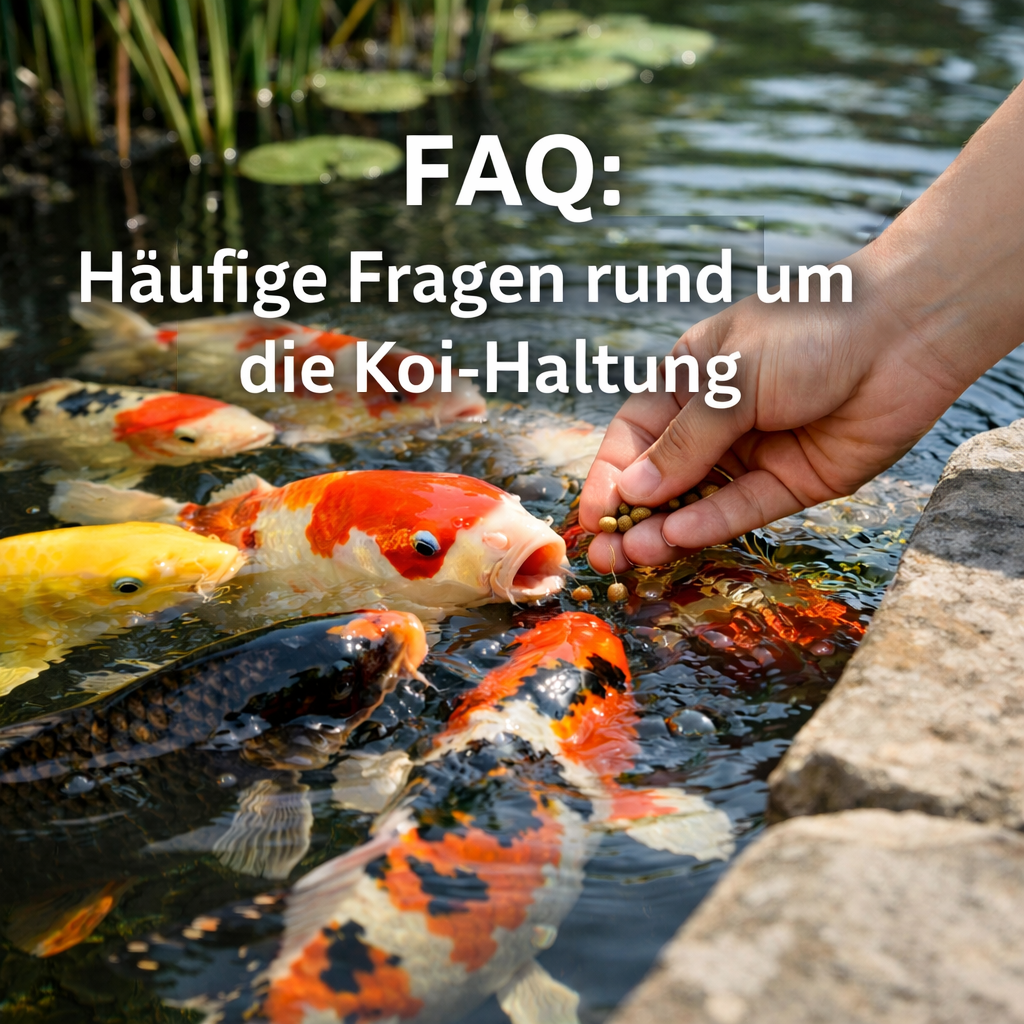 FAQ: Häufige Fragen rund um die Koi-Haltung