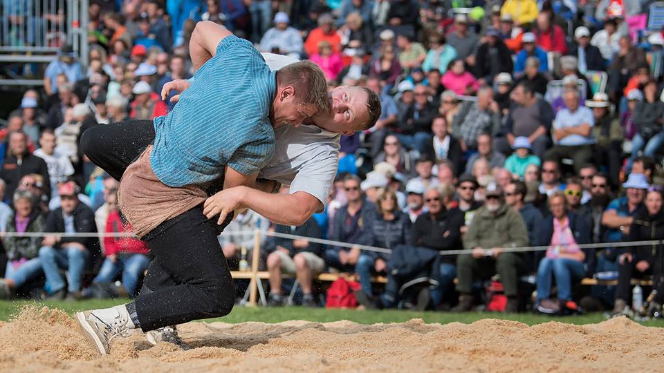 Schwägalp 2017 mit Hanspeter Luginbühl (Foto: Schwingen-Foto.ch)