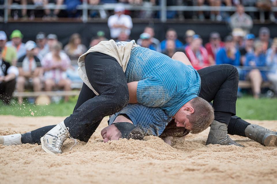 Unspunnen 2017 mit Fabian Staudenmann (Foto: Lorenz Reifler)