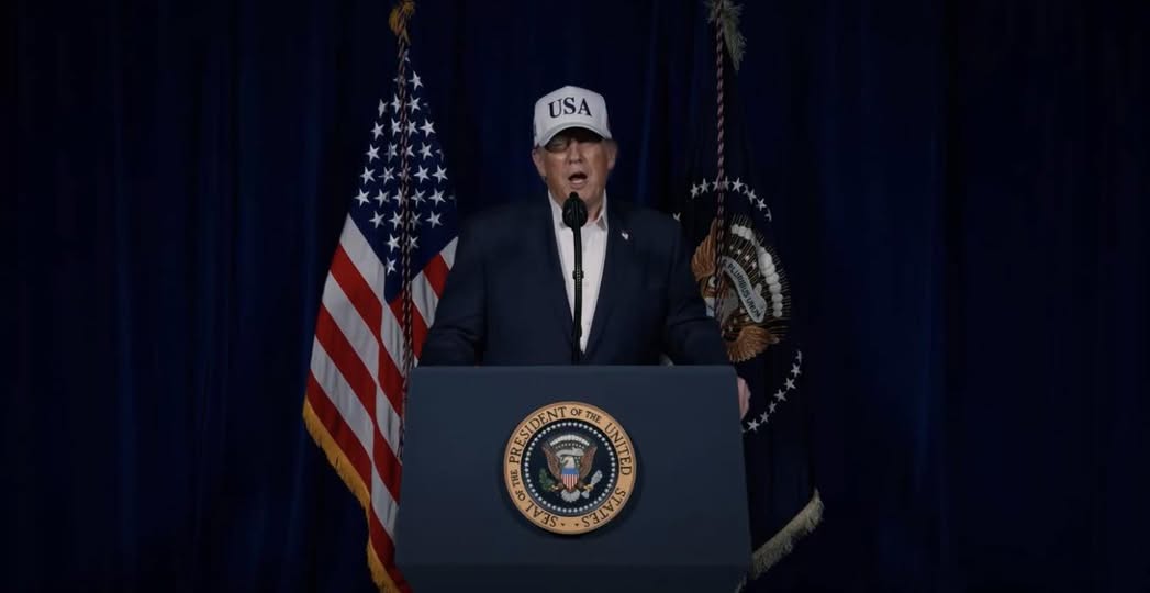 Präsident Trump gibt Erklärung zum Angriff auf IRAN ab: