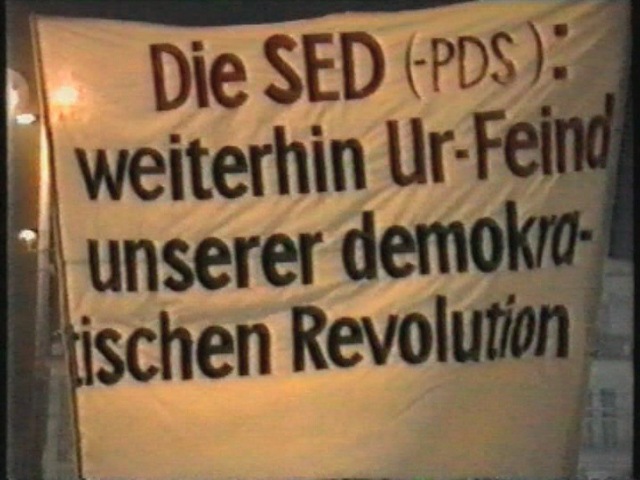 "Man hätte die SED verbieten sollen?" Wer ist "Man"?