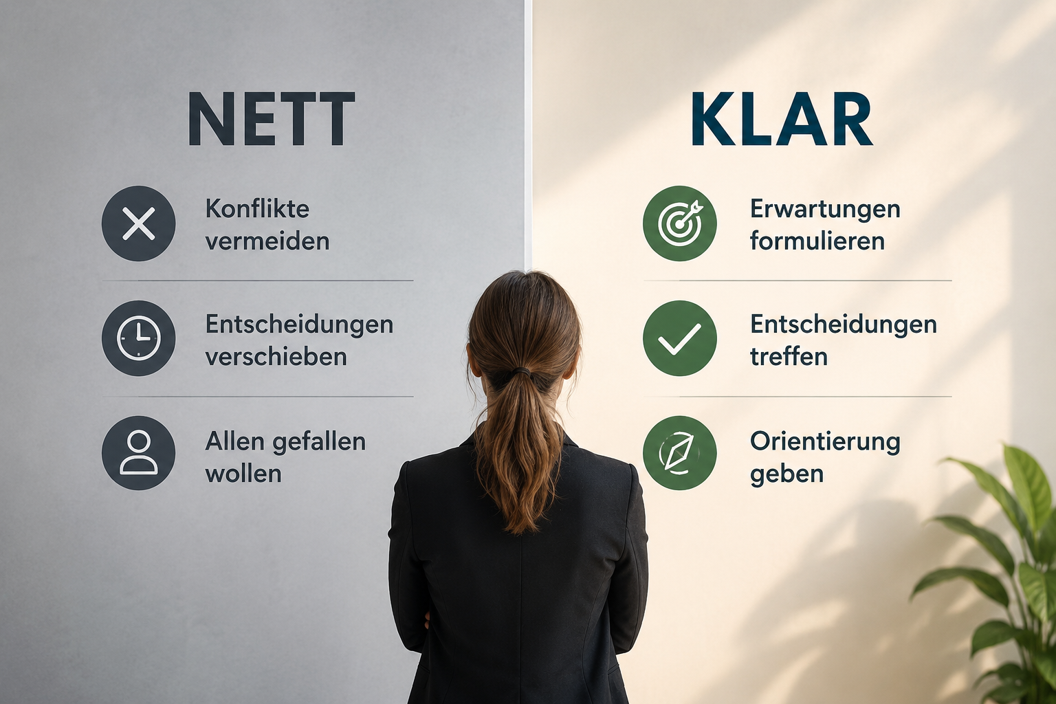 Warum eine Führungskraft nicht „nett“ sein sollte
