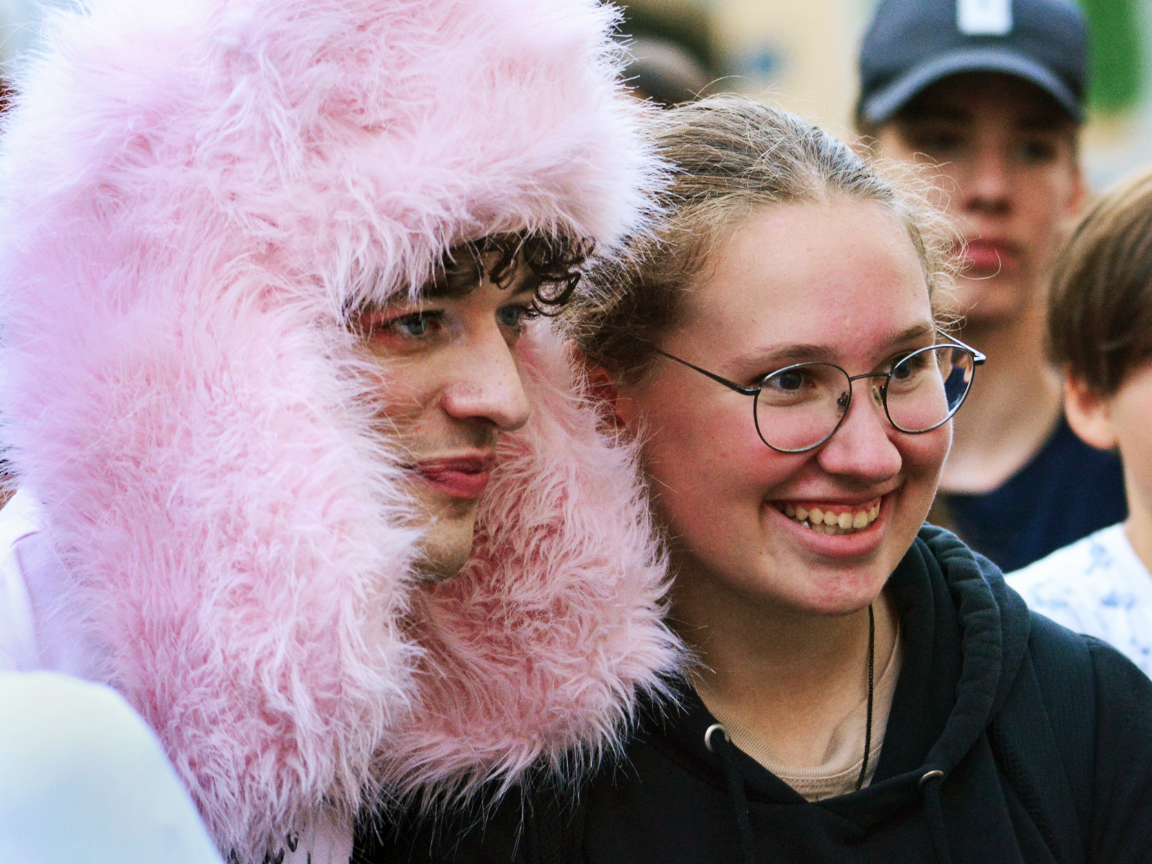 Biel feiert Nemo! - Nemo und Fan