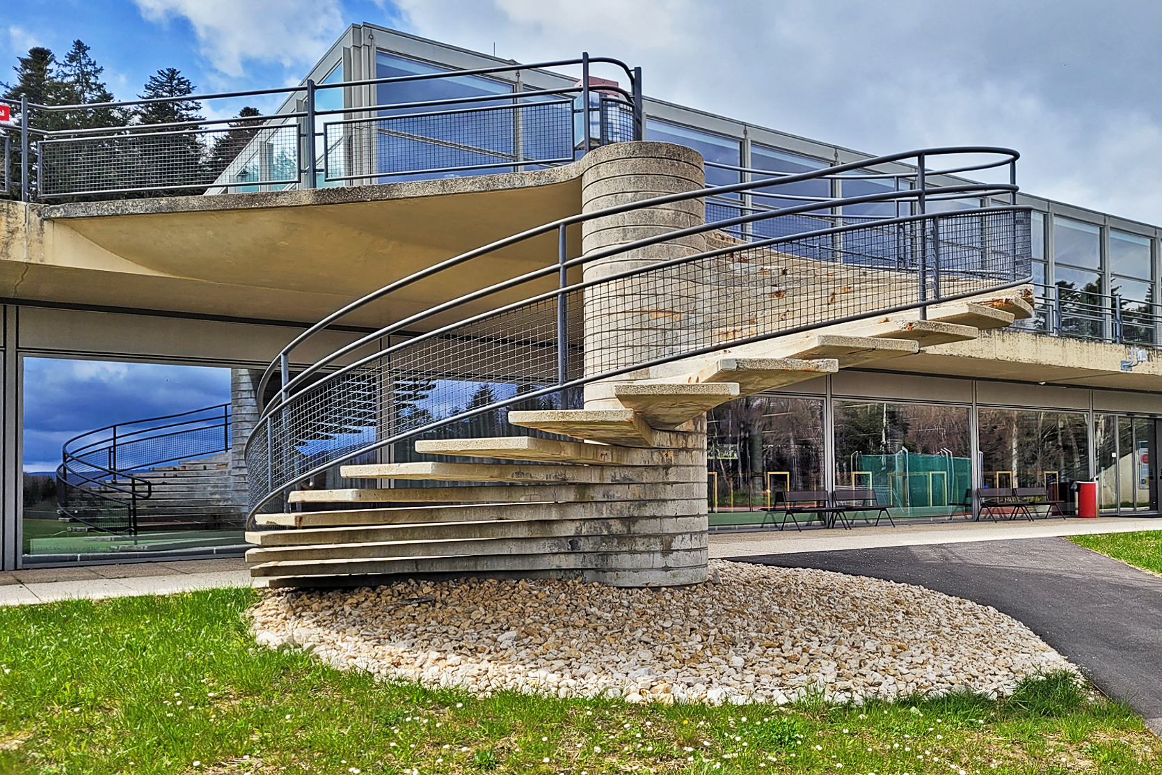 Wendeltreppe am End der Welt