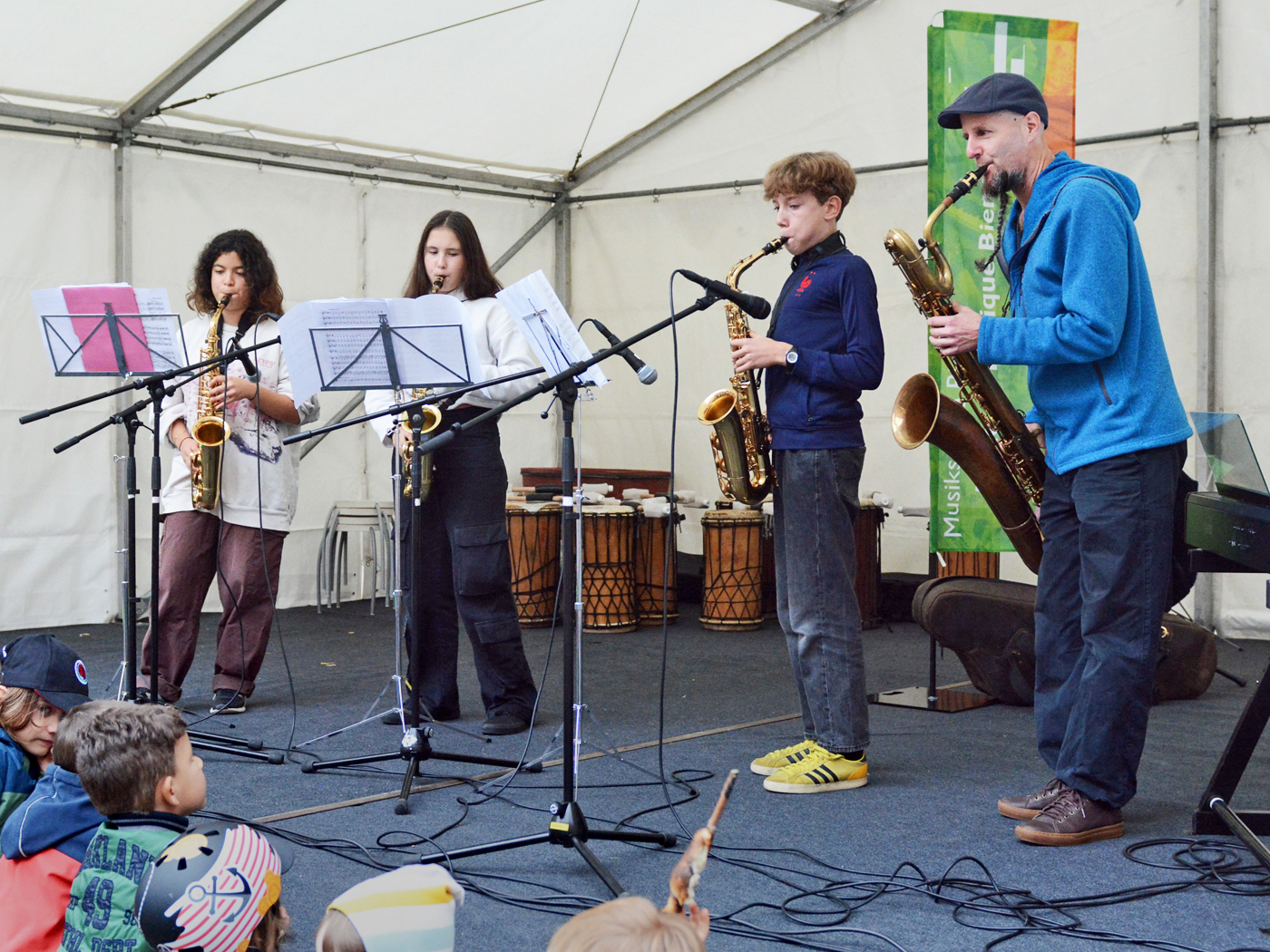 Ecole de Musique Bienne, quatuor de saxophones 
