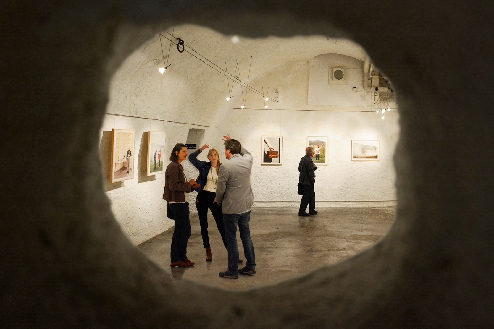 Ausstellung von Robert Ormerod während der Bieler Fototage