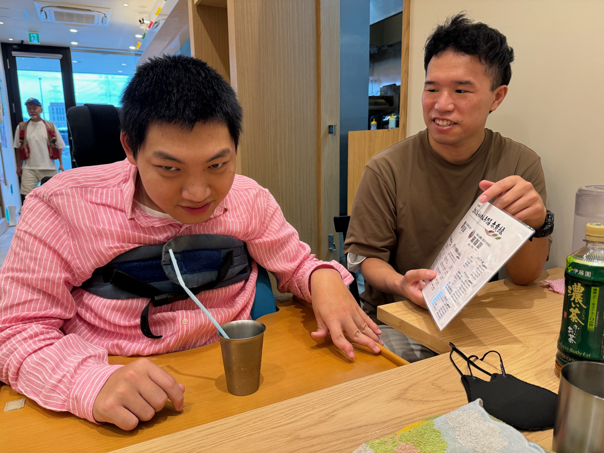 すぐ側で温かく見守る仕事です