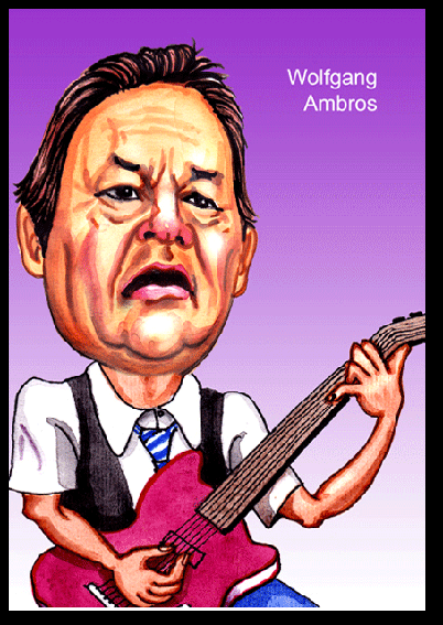 Karikaturen zeichnen lassen - Wolfgang Ambros.