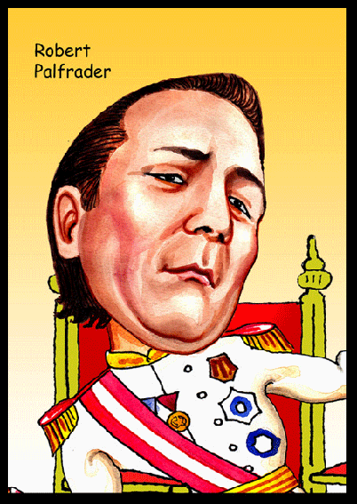 Karikatur zeichnen lassen. Robert Pakfrader als Kaiser.