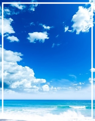 sea & blue sky