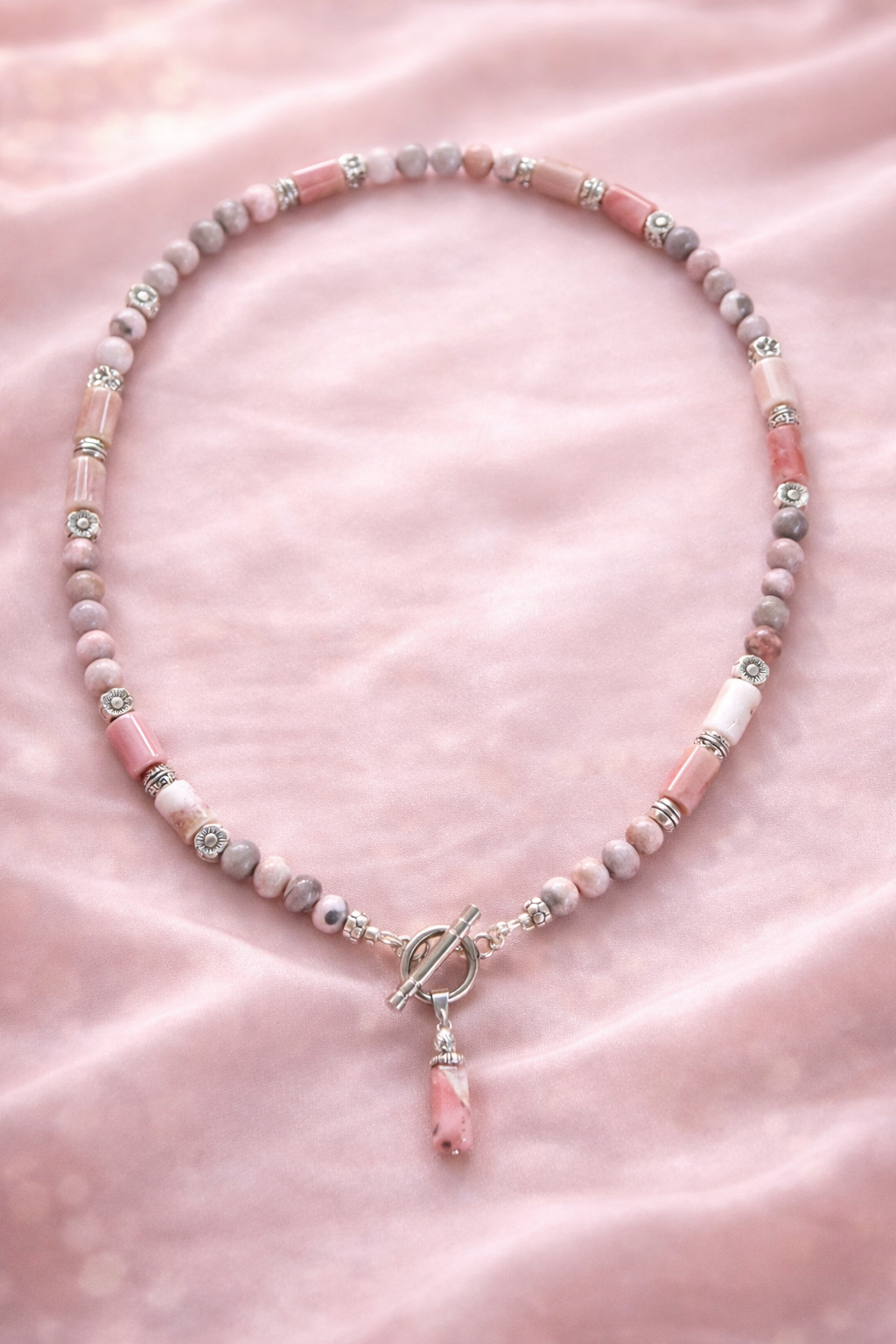 Kette Rosenquarz 02