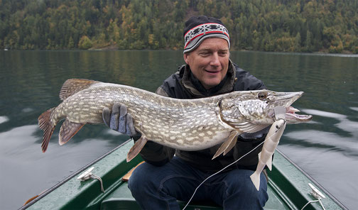 96cm Hecht aus dem Weissensee