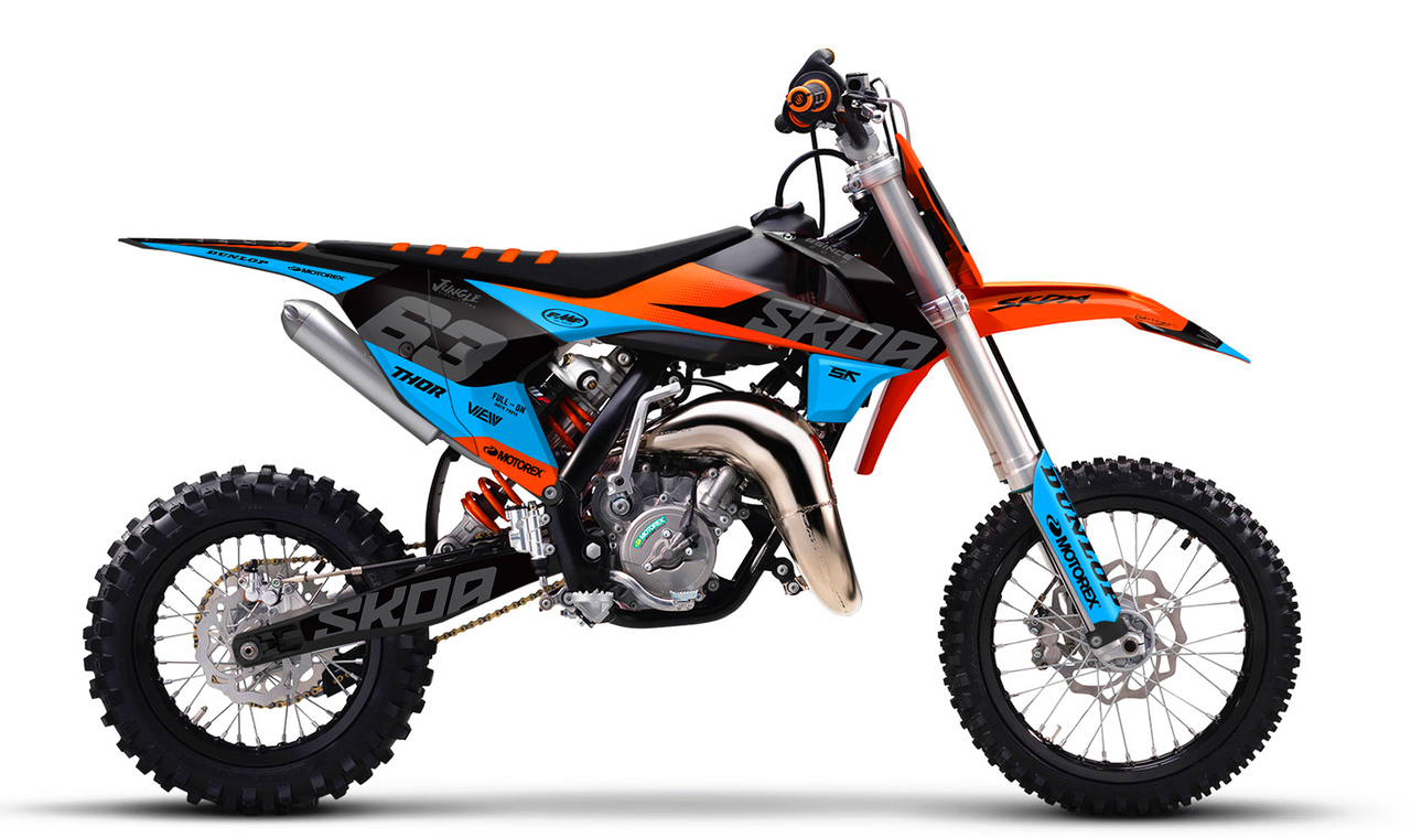 Diller Powerparts Kinder Motocross Laufrad Dekor Kits Diller Powerparts