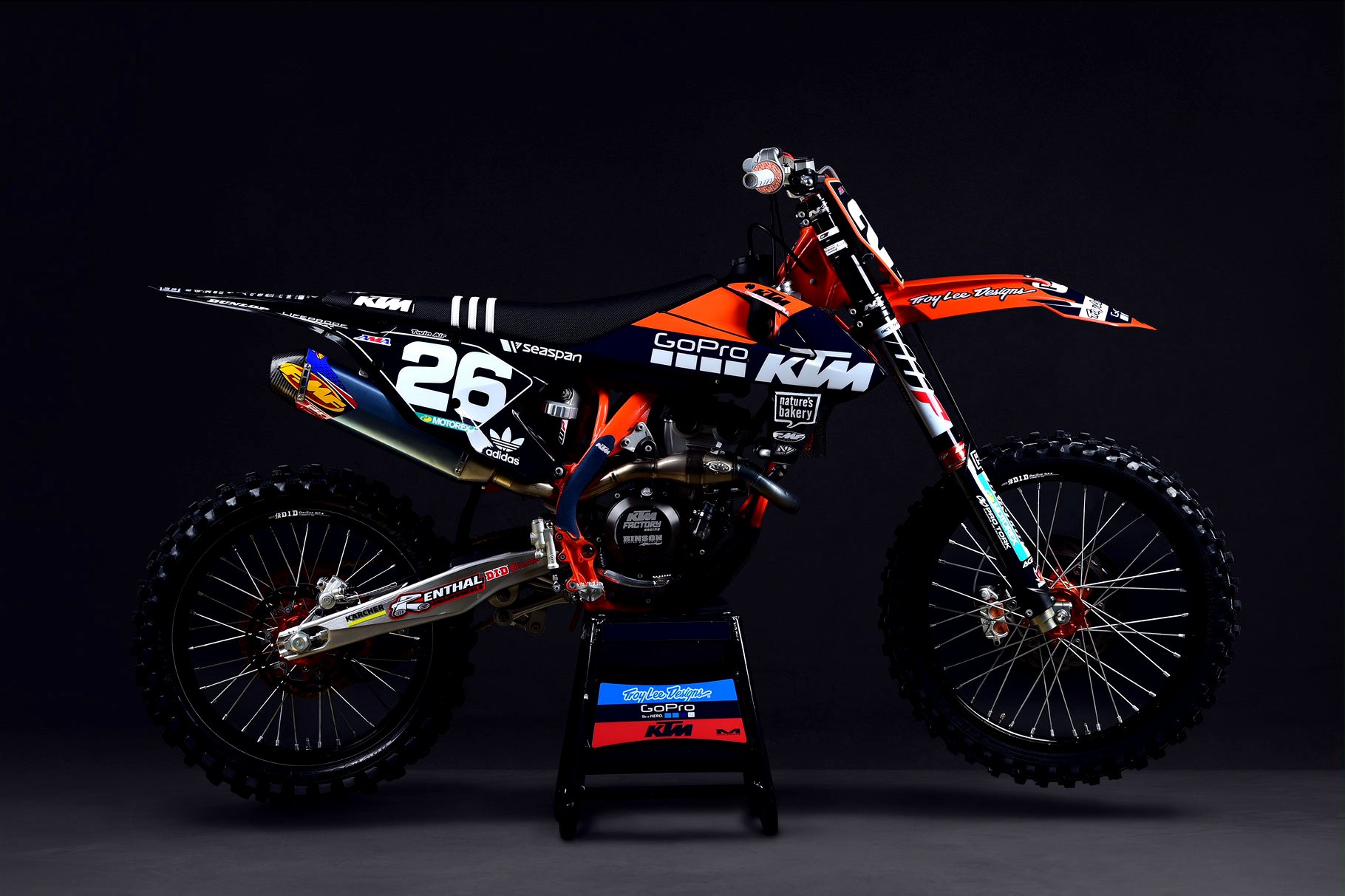 Diller Powerparts Troy Lee Designs MX Motocross Dekore für KTM