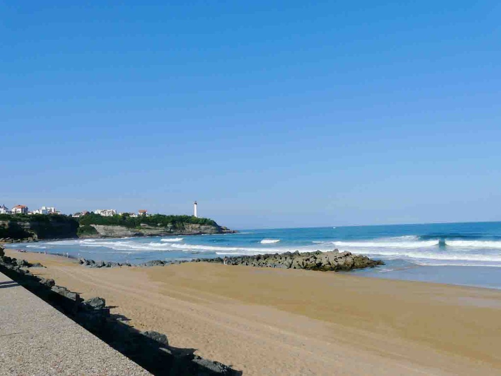 la plage en hiver