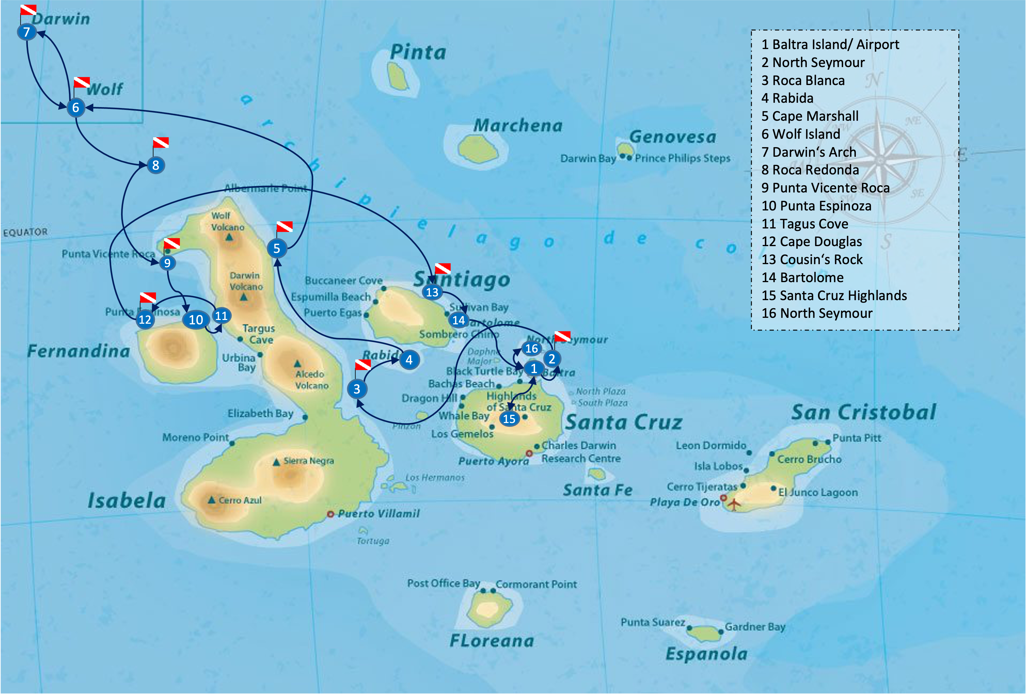 Galapagos Shark Diving - Special 15 day Itinerary