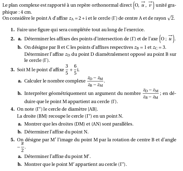 Comment Comprendre Les Maths En Terminal Quelques exercices - Les Maths en Terminale S