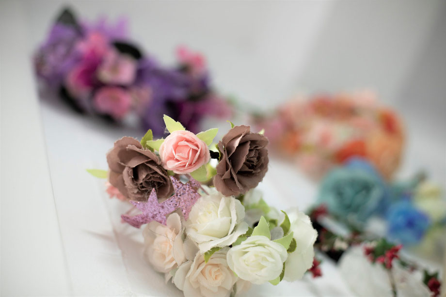 zwangerschapsshoot met bloemen