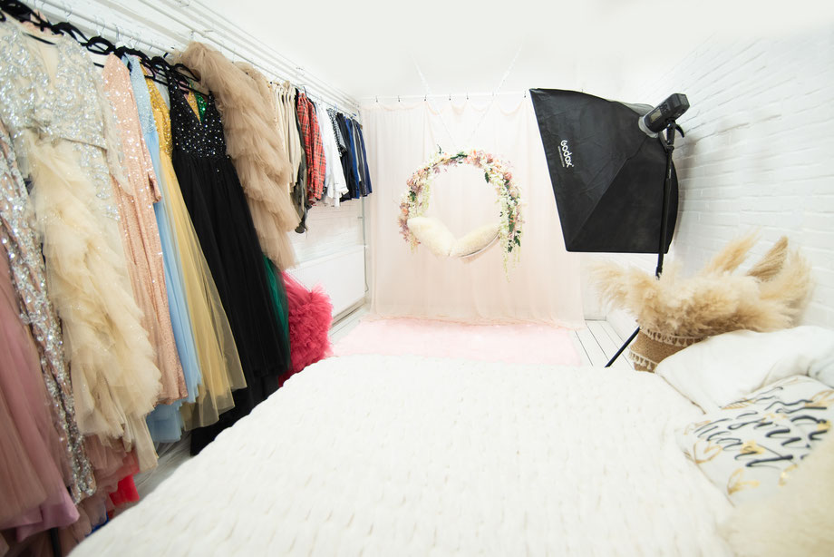 zwangerschapsshoot met belichting