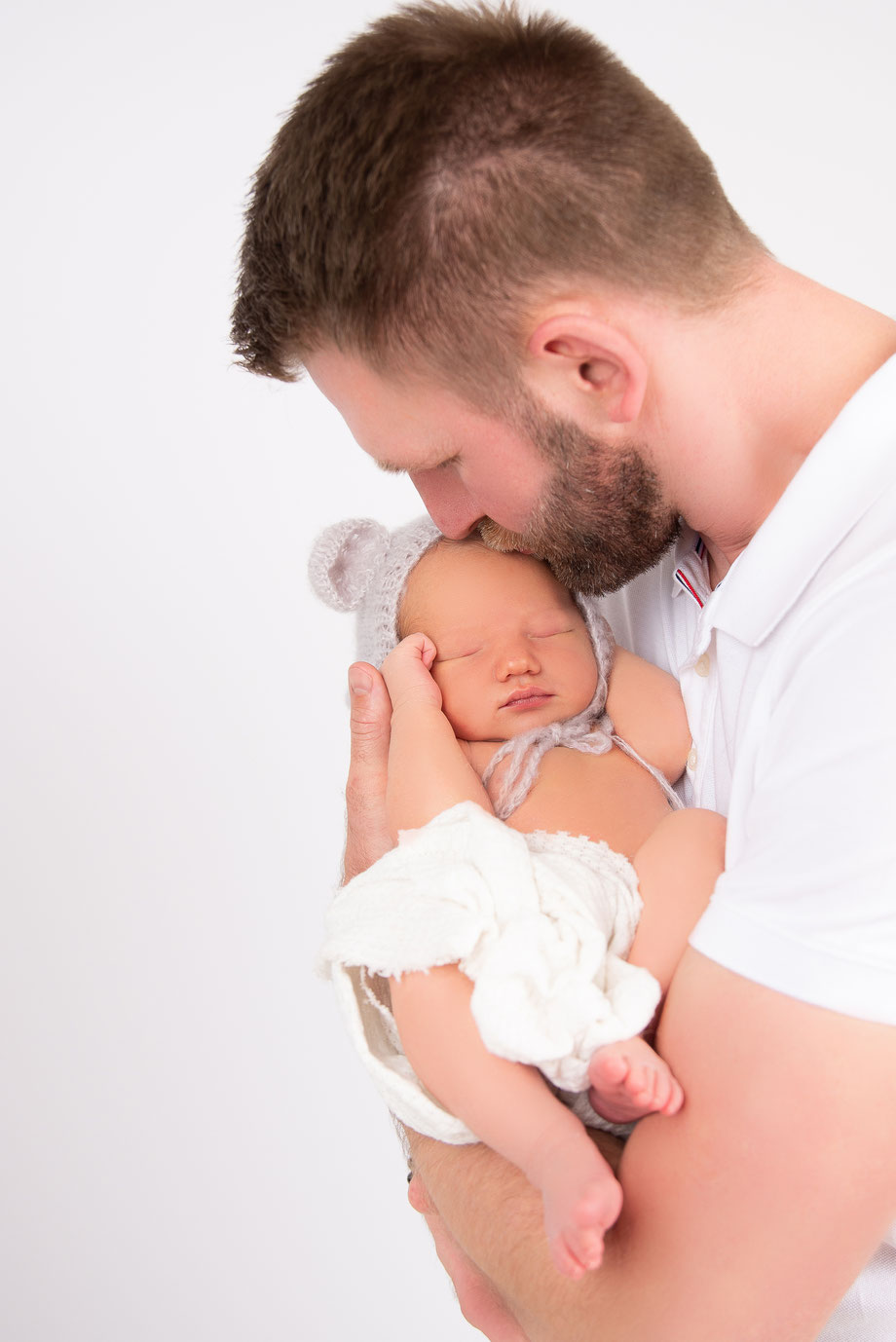 newbornshoot met moeder en zoon