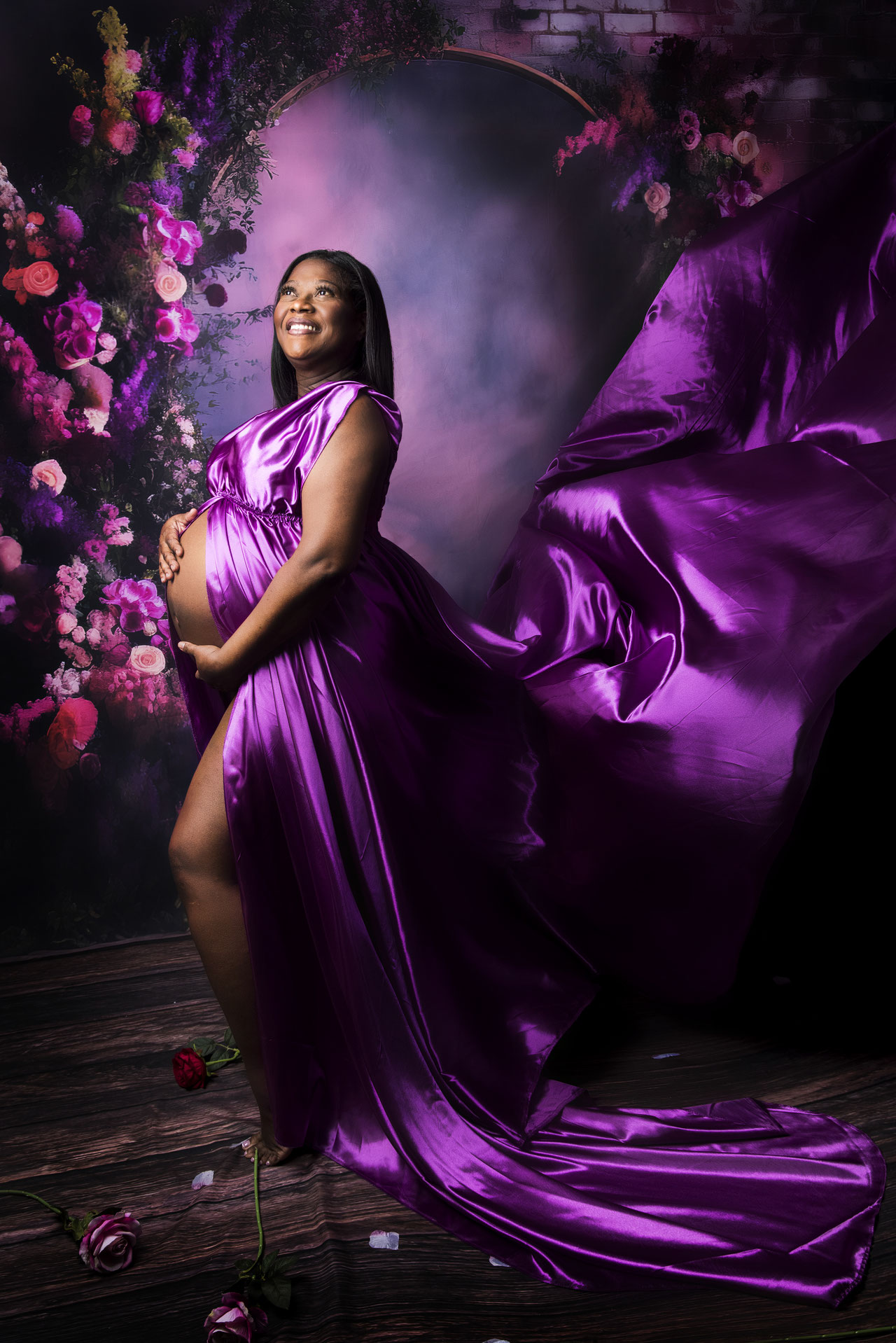 pregnancy shoot in nature