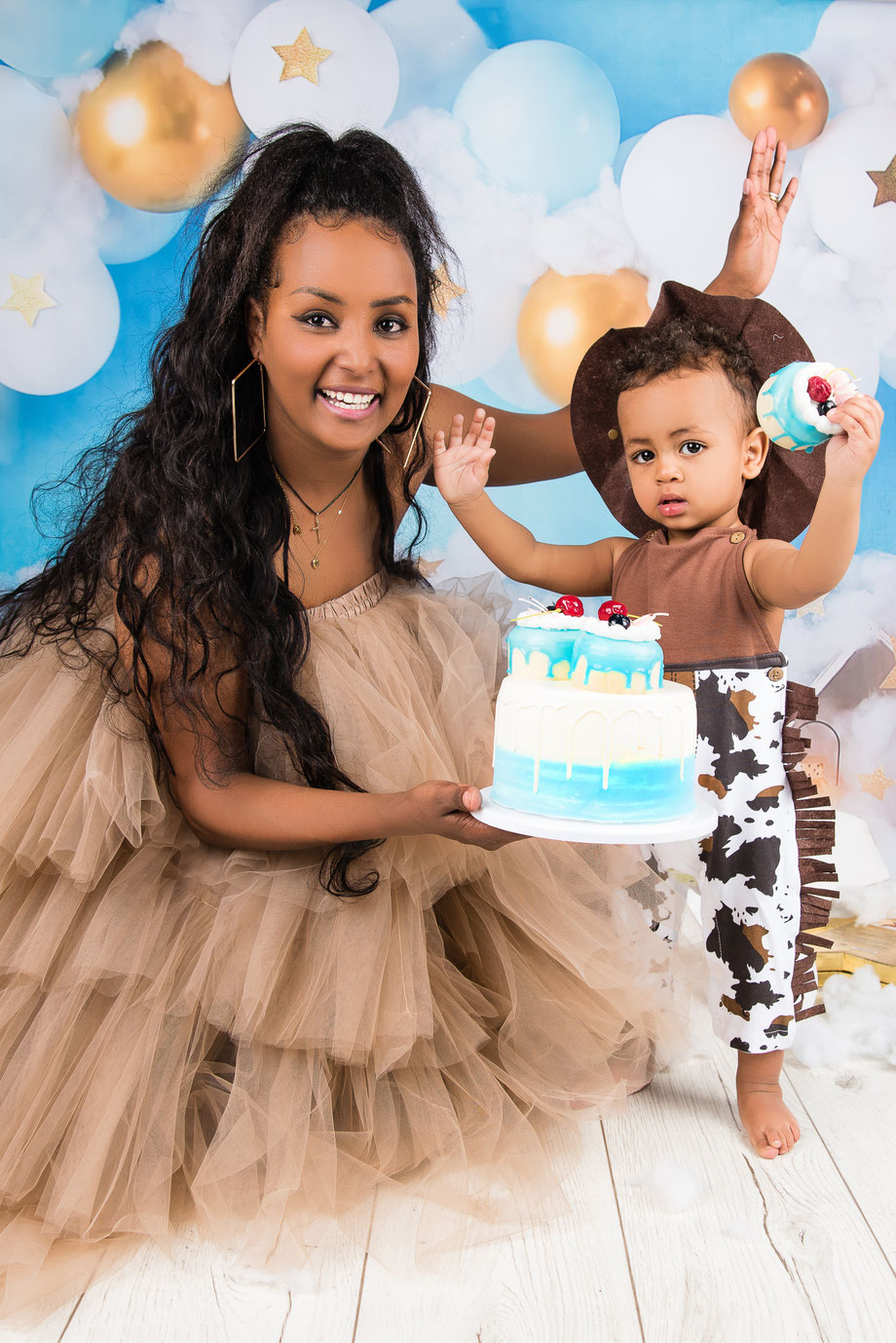 cake smash met zoetigheid