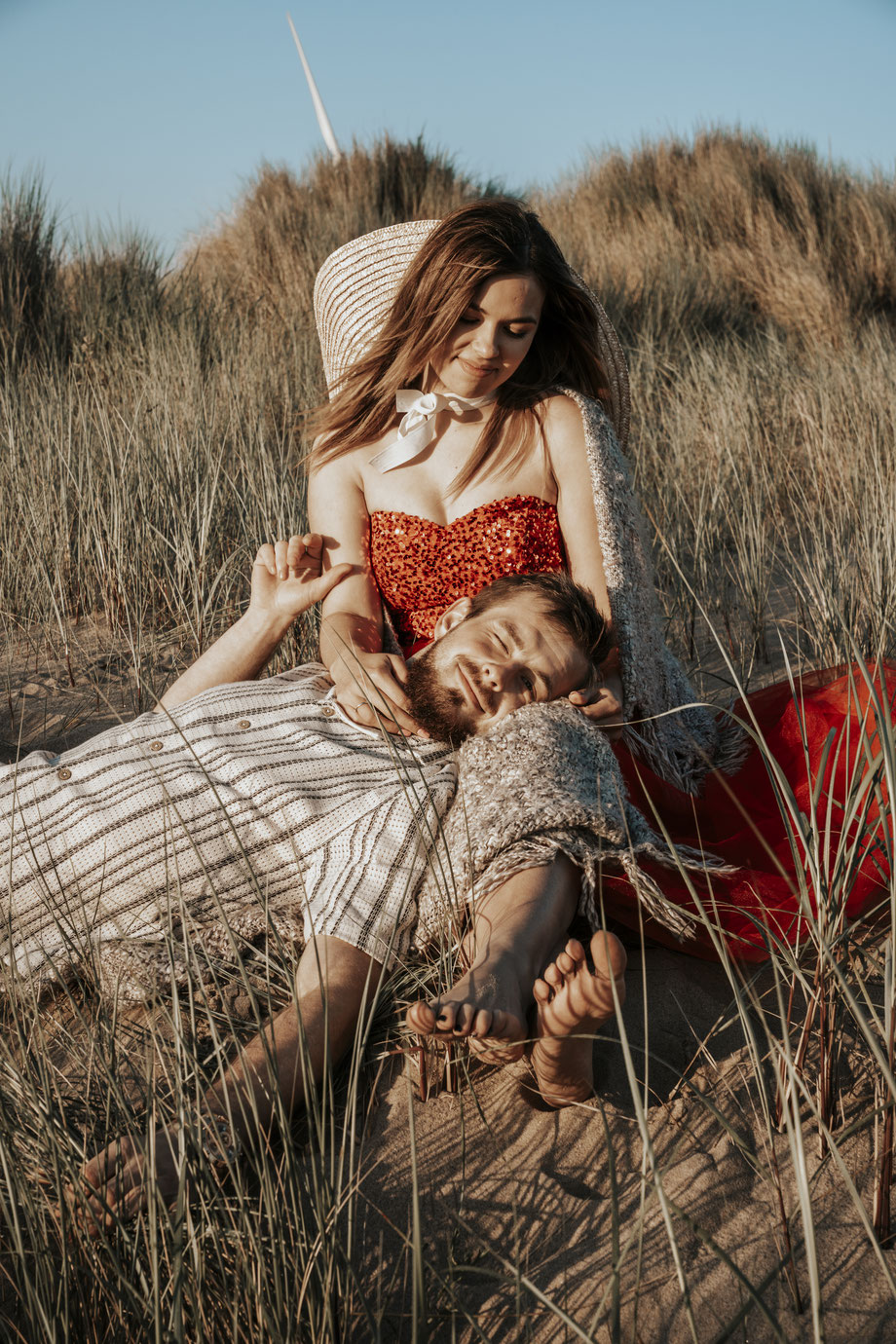 Tweede Maasvlakte loveshoot buiten