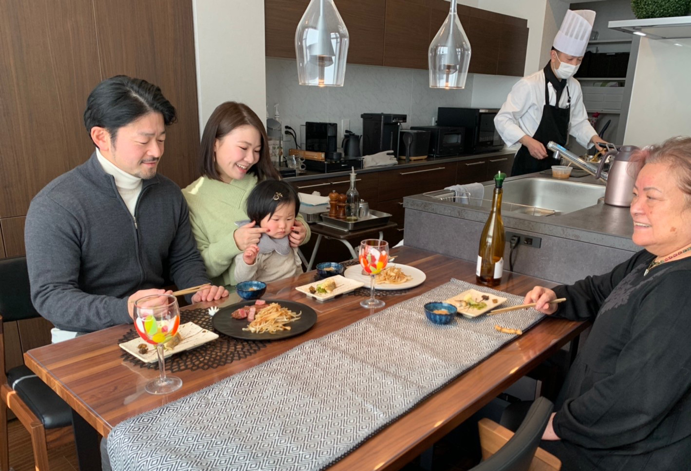1日1室限定 出張シェフの和食コース付き宿泊プラン