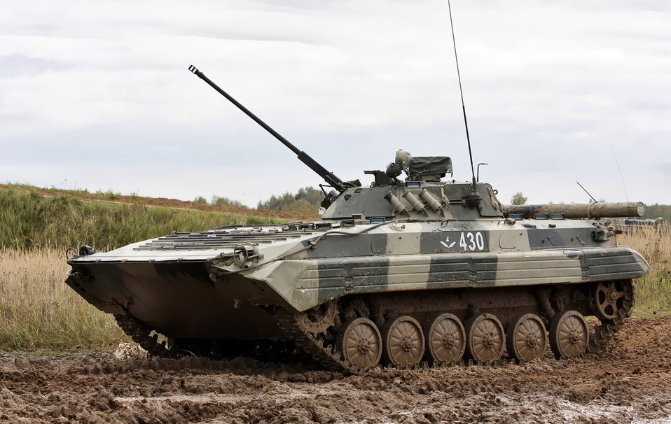 L'élévation impressionnante du BMP-2 lui permet de faire face à toutes les situations