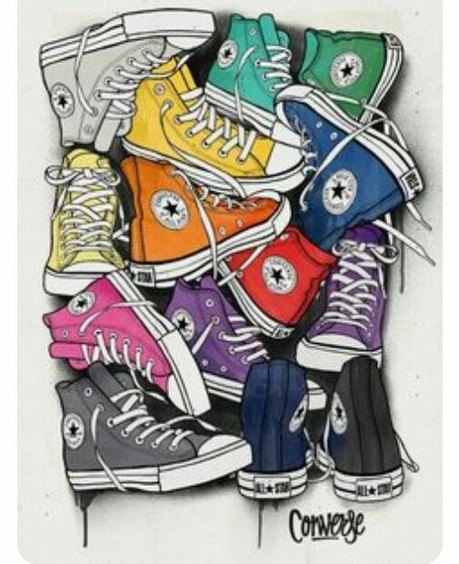 Converse style is new trend.