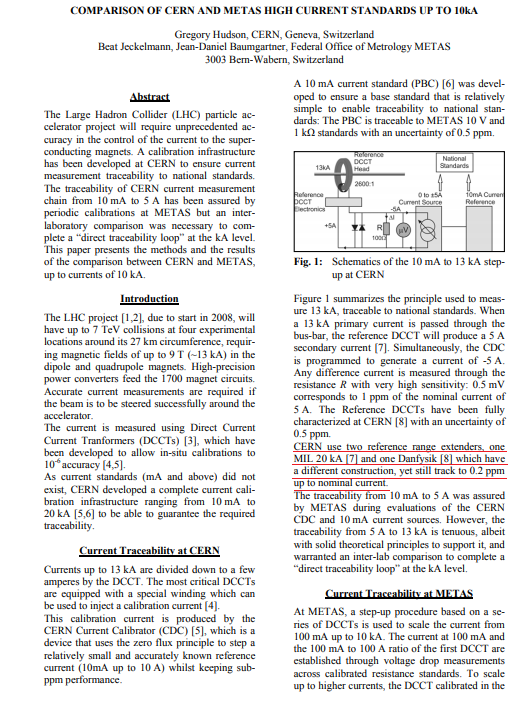 DCCT校正が必要か？２（CERN)