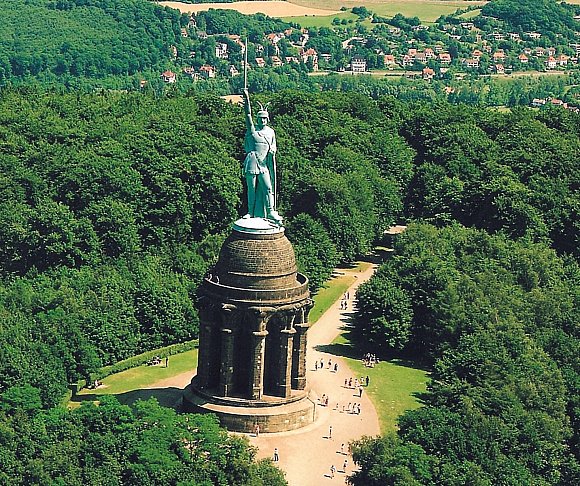 Hermannsdenkmal bei Detmold – Symbol für Ostwestfalen-Lippe