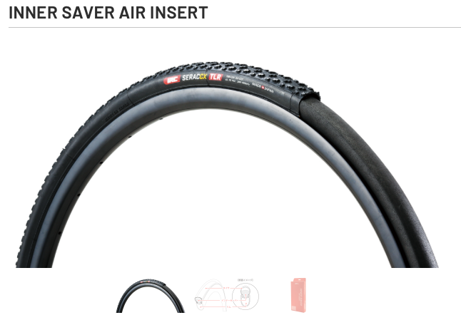 シクロクロス用に開発し、チューブレス/チューブレスレディタイヤの内部に入れ使用する。 リム打ちパンクを抑制し、通常より低圧でチューブレスを運用することが可能となる