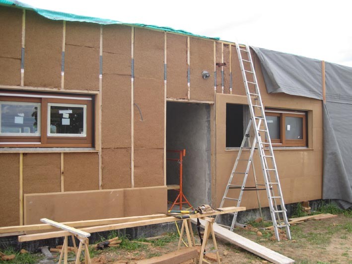 Construction d'une maison en ossature bois(RT2012)