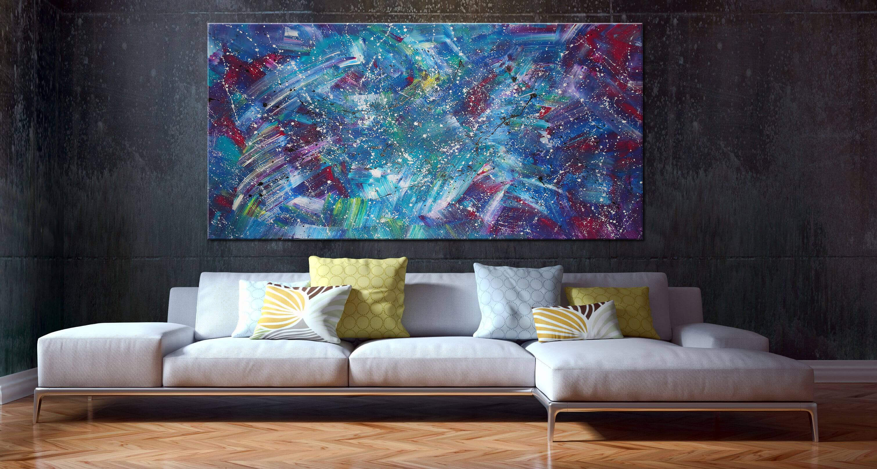 Moderne Wandbilder XXL: Bringen Sie Farbe in Ihr Zuhause!