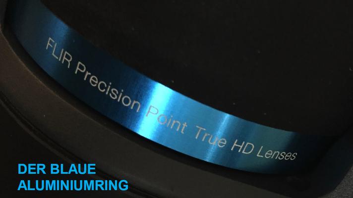 FLIR T1020 blaue Aluminiumring