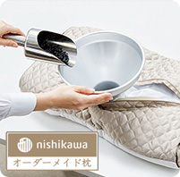 オーダー枕のメンテナンスイメージ