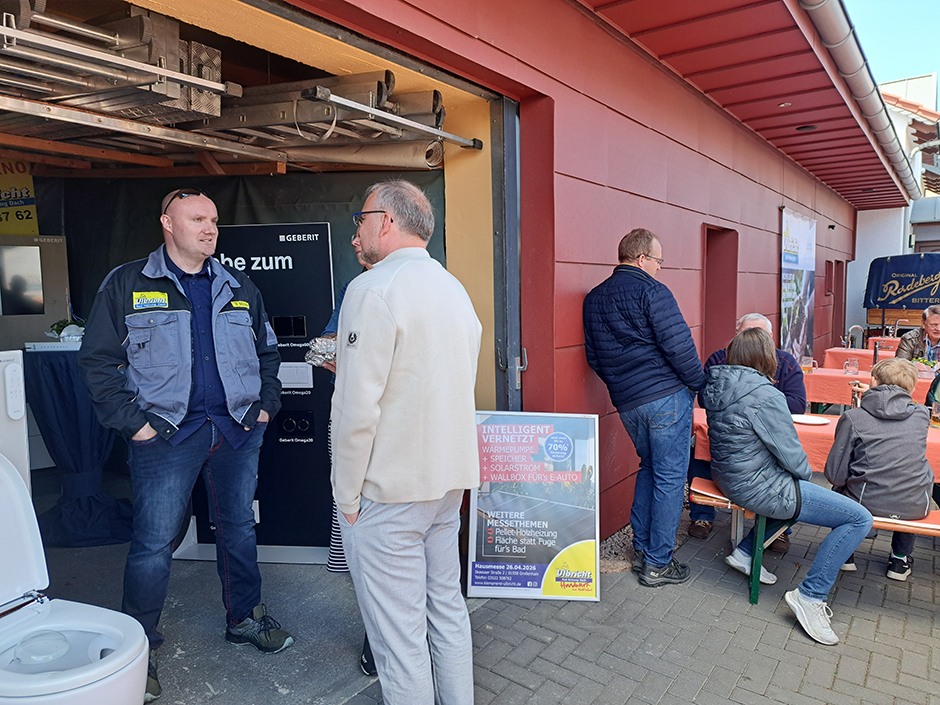 Hausmesse 2026 bei Ulbricht Bad Heizung Dach in Großenhain