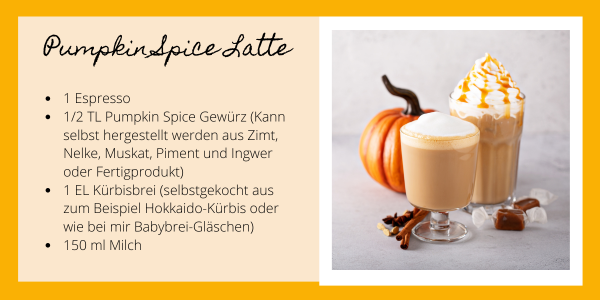 Rezept Pumpkin Spice Latte