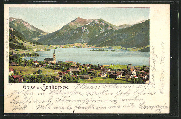 Schliersee um 1890